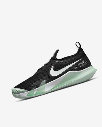 Nike Court React Vapor NXT Negros Verde Menta Blancos | MX 5500